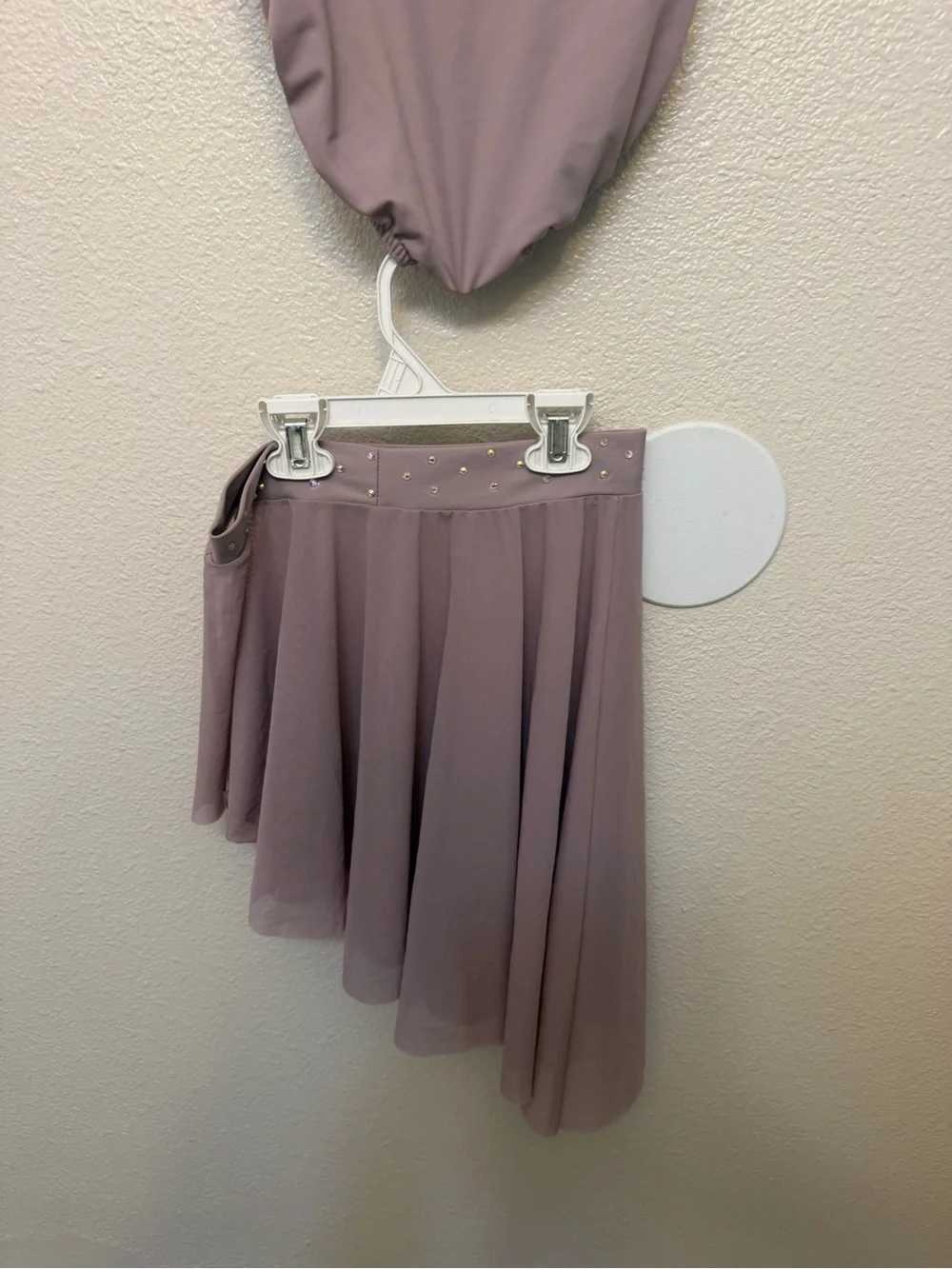 Kelle Dance Solo Costume Mauve 2 Piece 5406 4395  WILDFLOWER MA Medium adult
